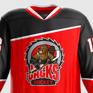 Uniformes de hockey sur glace pour hommes fabriqués au Pakistan, vêtements de sport grande taille, personnalisation OEM, nom de l'équipe, technique d'impression polyester, faible MOQ - Product Image 5