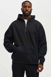 Pull à capuche hommes uni surdimensionné sweat à capuche zippé imprimé personnalisé sweats à capuche et sweat-shirts pour hommes - Product Image 5