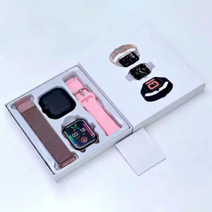 Montre connectée Sower 2.01 pouces avec écran tactile IPS, suivi de la fréquence cardiaque, étanche IP68, avec deux bracelets, montre de fitness unisexe - Product Image 4