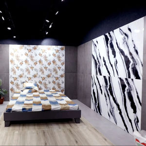 Azulejos de suelo de porcelana pulida esmaltada de alta calidad Nuevo diseño Interiores clásicos Mármol Hecho India Tamaños 600X600 Habitación Firebrick - Product Image 1