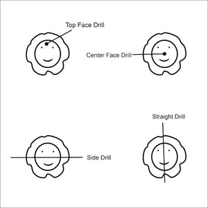 Dijes de piedras preciosas talladas de girasol liso de amatista Natural para la fabricación de joyas 12mm amatista elegante tallada a mano Briolette al por mayor - Product Image 6