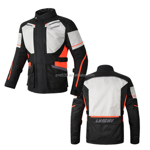 Completo LY-2030n Impermeabile Antivento Traspirante per Città <span class=keywords><strong>4</strong></span> <span class=keywords><strong>Stagioni</strong></span> Touring Avventura <span class=keywords><strong>Moto</strong></span> <span class=keywords><strong>Giacca</strong></span> e Pantaloni da Motociclista - Product Image 2