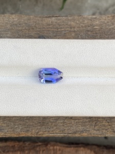 Zoisita Natural certificada de 2,19 quilates Fascinante forma elegante corte tanzanita lupa de Color Bio no calentada limpia CAMBIO DE Color Suelto - Product Image 6