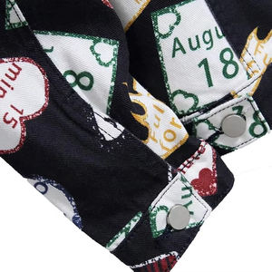 แจ็กเก็ตยีนส์สำหรับผู้ชายระบายอากาศได้ดีแห้งเร็วเสื้อผ้าผู้ชาย - Product Image 4