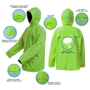 Traje de lluvia de la mejor calidad del último diseño hecho en el mejor material Traje de lluvia transpirable para uso en exteriores - Product Image 2