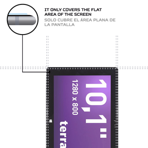 ฟิล์มกันรอยหน้าจอสำหรับแท็บเล็ตเทอร์ร่าแพด 1061 - Product Image 4