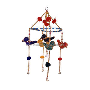 Nueva Venta caliente hecho a mano carillón de viento algodón al aire libre hogar jardín decoraciones pájaros carillones de viento disponibles en muchos diseños - Product Image 1