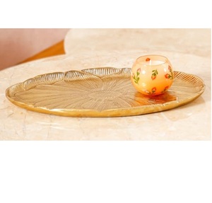 Bandeja de Madera con Incrustaciones de Hueso, Decoración de Mesa para Bodas y Fiestas, Bandeja de Servicio para Catering, Precio al por Mayor - Product Image 5