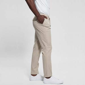 New Designs OEM Manufacturer Slim Fitness Stretch Straight <b>Drawstring</b> Casual <b>Trouser</b> for men's pants <b>trousers</b> - Product Image 2