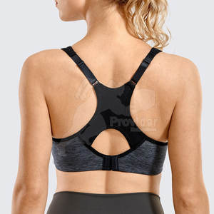 Meilleure qualité femmes soutien-gorge de sport professionnel fait femmes soutien-gorge de sport Spandex polyester fait femmes soutien-gorge de sport - Product Image 3