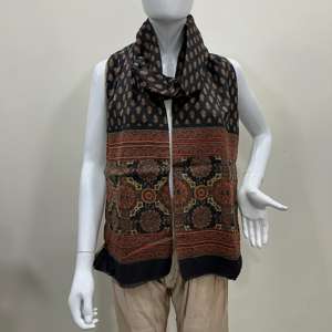 Écharpe en coton traditionnelle ethnique, très vendue, dupatta en coton, écharpe d'été pour la plage, couverture en coton imprimé, écharpe fantaisie, dupatta - Product Image 2