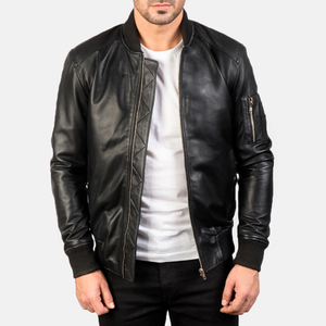 Offre Spéciale vestes en cuir pour hommes vêtements de rue confortables de haute qualité pour l'hiver personnalisable et état neuf - Product Image 2