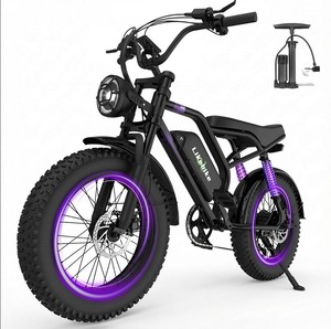 Bicicleta Eléctrica U12 Nueva de 2026 para Adultos, 2000W de Potencia Máxima, 32MPH, Neumáticos Gruesos de 20 Pulgadas - Product Image 1