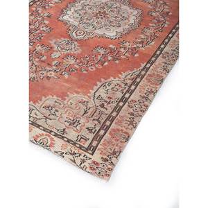 Alfombras de Lana Anudadas a Mano de Gran Tamaño, Diseño de Medallón Rojo y Naranja, para Sala de Estar o Pasillo - Pae-3273 - Product Image 2