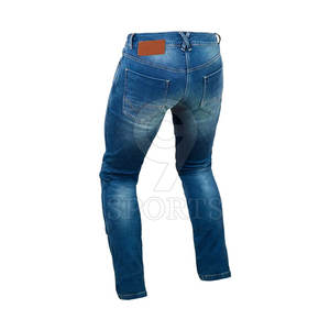 Meilleures ventes de pantalons en jean pour hommes légers et décontractés de qualité supérieure avec taille moyenne - Product Image 6
