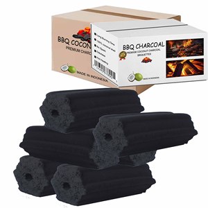 Barbacoa carbón 10Kg restaurante coreano sin humo biomasa briqueta comprador en Europa Material de cáscara de coco Indonesia producto de exportación - Product Image 2