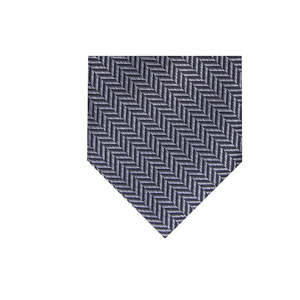 Corbata de Hombre Perry Ellis Savin Herringbone en Negro, Talla Regular, Hecha de Seda - Product Image 3