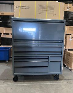 55 Premium 11 <strong>Drawer</strong> Double Bay 1200 lb <strong>Tool</strong> <strong>Box</strong> Matte Black ATLAS Auto Equipment - Product Image 3