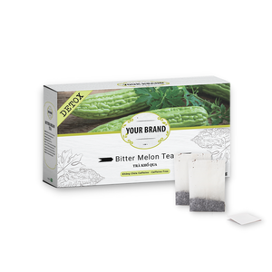 Fabricant du Vietnam de sachets de tisane en gros de sachets de thé mélangés confortables sans caféine sachets pyramidaux thé au melon amer - Product Image 3