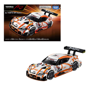 Tomica Premium Racing au TOM S GR Supra 1:64 Modelo de Coche de Juguete de Metal Fundido a Presión para Niños de 6 Años en Adelante - Product Image 1