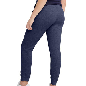 Venta al por mayor de las mujeres Flare Jogger Pantalones y Pantalones 100% algodón transpirable suave holgado de pierna ancha recta Pantalones de chándal para la venta - Product Image 2