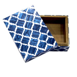 Boîte de rangement en bois élégante pour chambre à coucher et salon Boîte de rangement en bois artisanale unique pour intérieurs modernes - Product Image 2