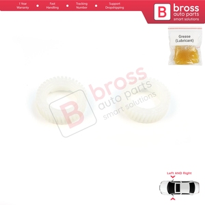 Moteur d'actionnement de rétroviseur latéral gauche et droit BGE739 pour réparation de l'engrenage, compatible Sonata MK7 LF 2014-2017 87620-C2060 - Product Image 3