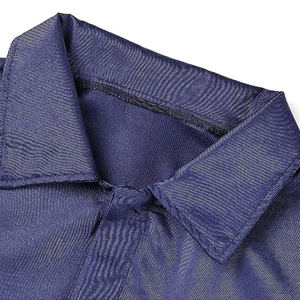 Combinaison de travail pour les travailleurs des champs pétroliers et minières, avec bande réfléchissante haute visibilité, taille personnalisée, ignifuge, antistatique, en coton - Product Image 3