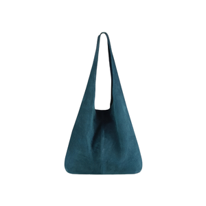 Bolso de mano de gamuza de alta calidad para mujer, logotipo y tamaño personalizados, nuevos bolsos reciclados de moda de Vietnam, bajo MOQ - Product Image 5