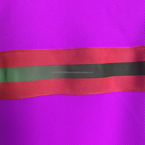 Camiseta Polo Amarilla Reflectante de Seguridad, Camiseta de Secado Rápido con Mangas Reflectantes, Ropa de Trabajo de Seguridad, Logotipo Personalizado - Product Image 5