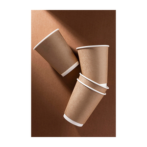 Vasos de Papel de Doble Pared Reciclables de 10 oz, Hechos en India, de Calidad Superior y Diseño Atractivo, para Compradores Mayoristas - Product Image 1