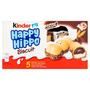Prix d'usine, haute qualité, Kinder Happy Hippo Cocoa 20,7g, délicieux gaufrettes au chocolat avec garniture à la crème, collation amusante pour les enfants - Product Image 5