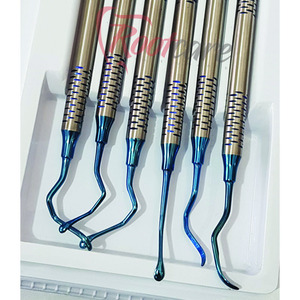 Venta caliente artículo implantes Dental Sinus Lift Set azul titanio Plasma recubierto implante cirugía dental conjunto instrumentos quirúrgicos - Product Image 3