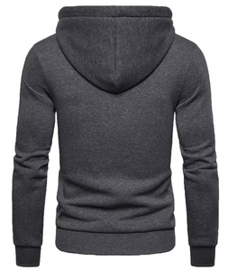 Sudaderas con capucha cómodas de alta calidad estilo clásico 100% algodón polar tamaño americano sudaderas con cremallera completa multicolor pulóver para hombre - Product Image 4