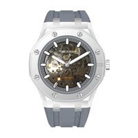 Montre mécanique à cadran MOD pour homme avec affichage analogique Diver avec fenêtre en cristal résistante à l'eau