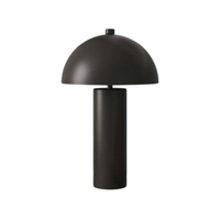 Lampe de table en métal de luxe au design européen moderne, 20 pouces, pour la maison et l'hôtel, alimentation AC/DC, écologique, protection des yeux, commande tactile