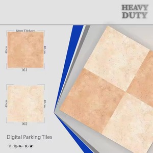 Fornecimento De Fábrica Heavy Duty Cerâmica Porcelana Exterior Estacionamento Ladrilhos 400x400mm Preço De Fábrica Do Fabricante Indiano - Product Image 4