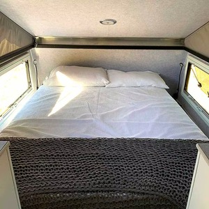 Mini caravana todoterreno 4x4 plegable con cocina extraíble de acero inoxidable e iluminación LED - Product Image 2
