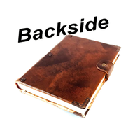 Carnet en cuir imprimé fait main Libellule, carnet de composition vintage, idéal pour prendre des notes, idée cadeau unique, carnet classique Saxophone