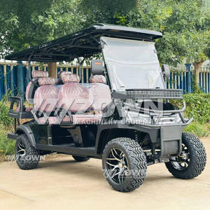 Fábrica CE Nueva exportación Carro eléctrico Campo de golf Club 6 plazas Todoterreno Coche de turismo Energía solar Carro de golf eléctrico - Product Image 5