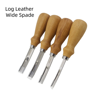 Couteau à sabot de maréchal-ferrant de haute qualité coupe et coupe double face lame droite manche en bois poignée souple pour les professionnels - Product Image 6