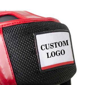 Protector de cabeza de boxeo de cara completa para hombres profesionales Protección transpirable suave ajustable Boxeo de calidad superior - Product Image 2