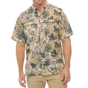 Nuevas Camisas Casuales de Verano para Hombre, con Botones, Estampado Floral Completo, Manga Corta, Holgadas, Cómodas para la Playa y Vacaciones - Product Image 1