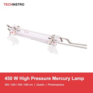 Lámpara de Mercurio de Alta Presión de 450W para Laboratorio, Fuente de Luz Visible para Reactores Fotocatalíticos y Pruebas - Product Image 2