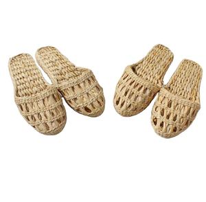 Vintage Water Hyacinth Sandals for Women Wholesale - Product Image 4
