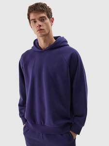 เสื้อฮู้ดโอเวอร์ไซส์สำหรับผู้ชายเสื้อฮู้ดแบบลำลองสำหรับฤดูหนาวโลโก้ออกแบบได้ตามต้องการ - Product Image 2