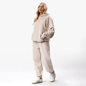 Chándal de algodón espacial estampado de alta calidad para mujer, estilo urbano, talla grande, de invierno, personalizado - Product Image 1