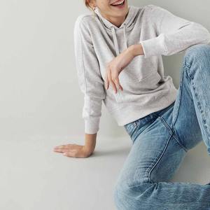 เสื้อฮู้ดแขนยาวแบบลำลองสำหรับผู้หญิงเสื้อฮู้ดสวมใส่สบายและระบายอากาศได้ดี - Product Image 4