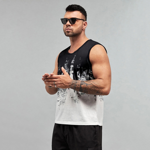 100% Cotton <b>Men</b> <b>Tank</b> <b>Top</b> Lightweight Fabric Perfect For Workout And Daily Summer Style OEM Service High Quality - Product Image 6