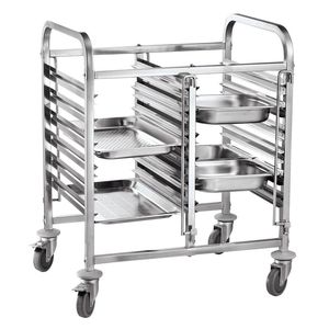 รถเข็นสองชั้น 12 GN 1/1 HENDI ขนาด 810x610x(H)960 มม. สำหรับจัดเก็บในครัว - Product Image 1